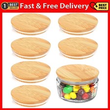 6 x Bamboo Lids for Gü Pots