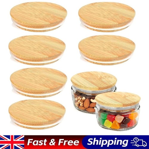 6pcs bamboo lids for gü - bamboo,