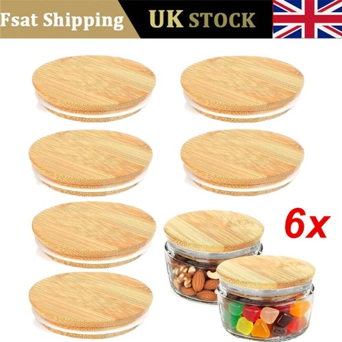 6pcs bamboo lids - for, gü