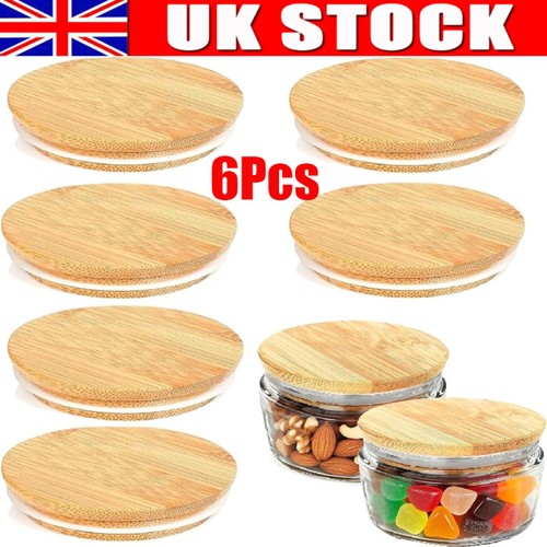 6pack bamboo lids - gü, pots