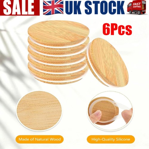 6pcs bamboo lids - 6pcs, gü