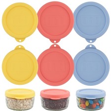 6 Packs Silicone Lid for Pots