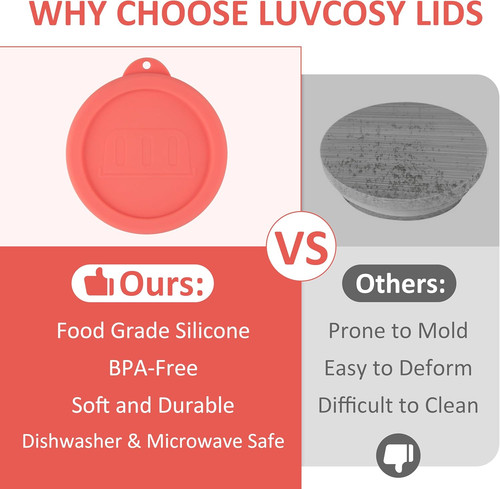 Silicone lid for - lid, 6